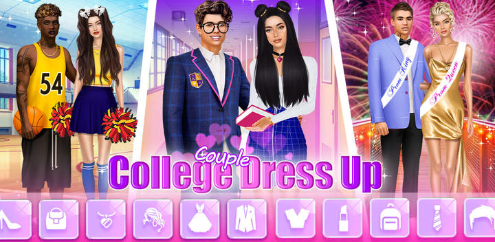 Banner of Rich College Couple Dress Up 1.4