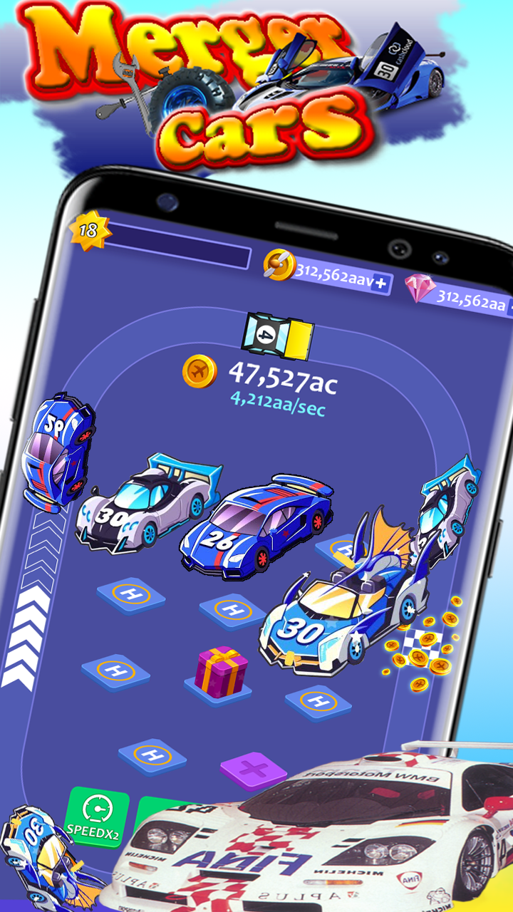 Captura de Tela do Jogo Cars Merger Bravo