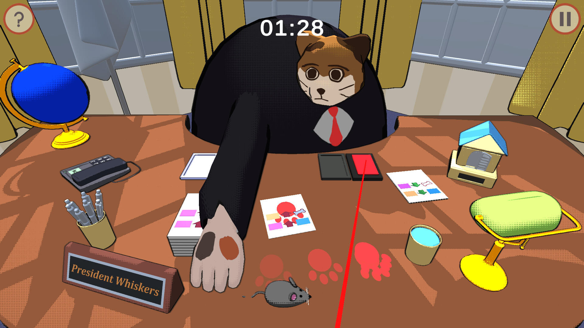 Whisker President screenshot game