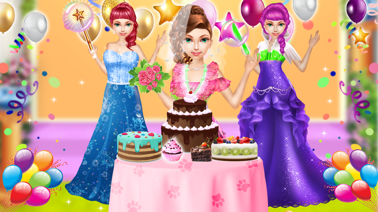 Wedding Princess Birthday Fun screenshot game