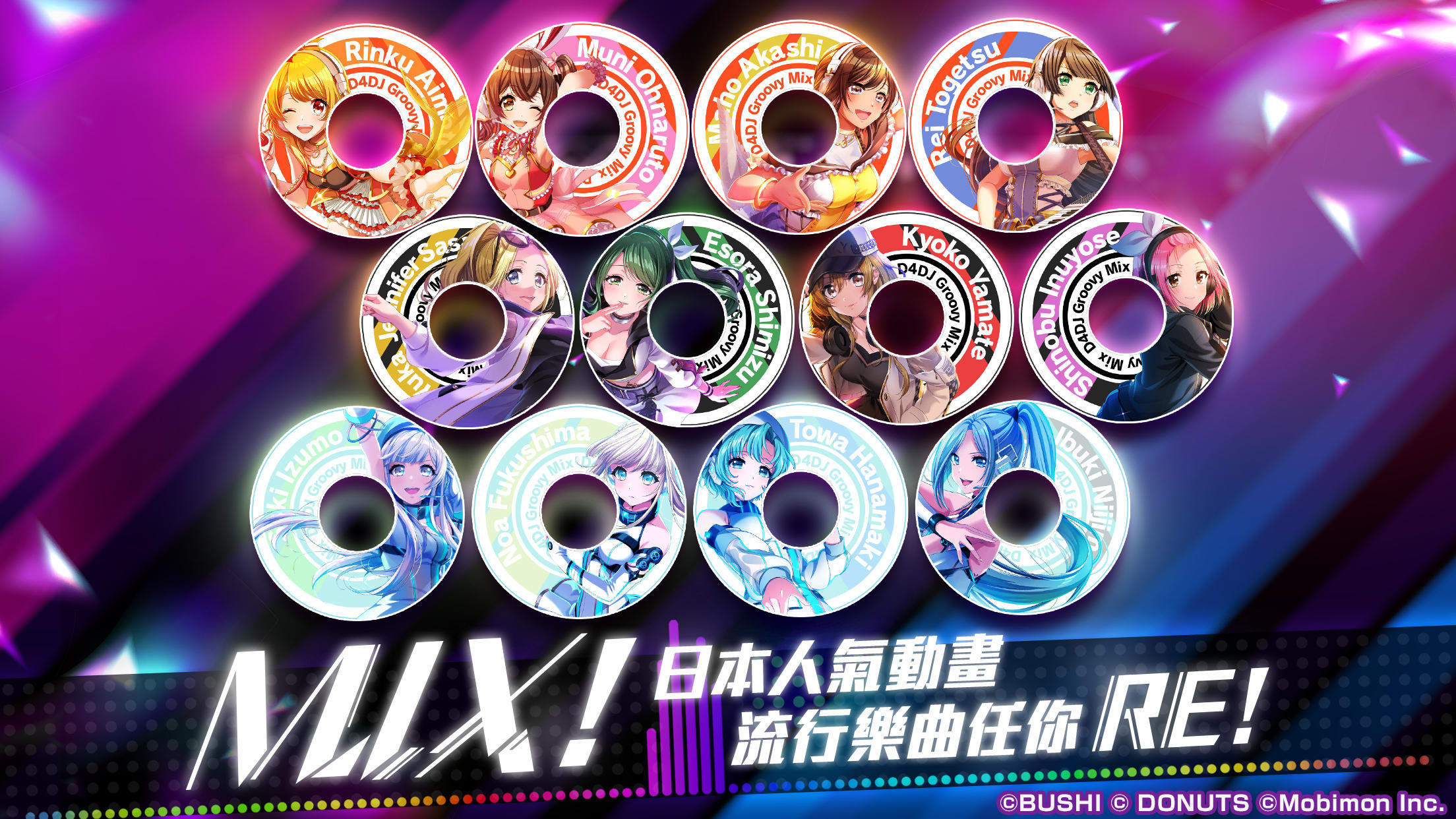 D4DJ 電音派對 遊戲截圖