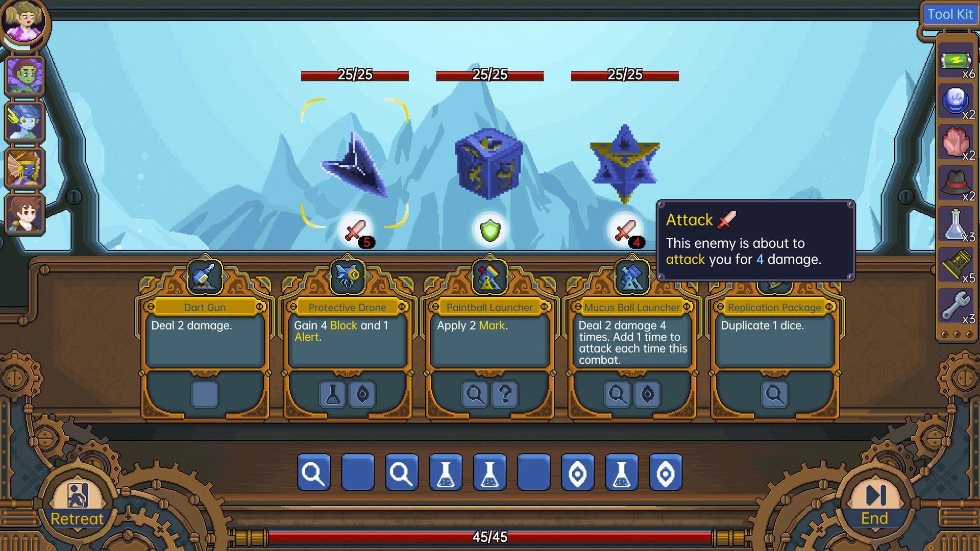 Cuplikan Layar Game Deep Blue Fantasy