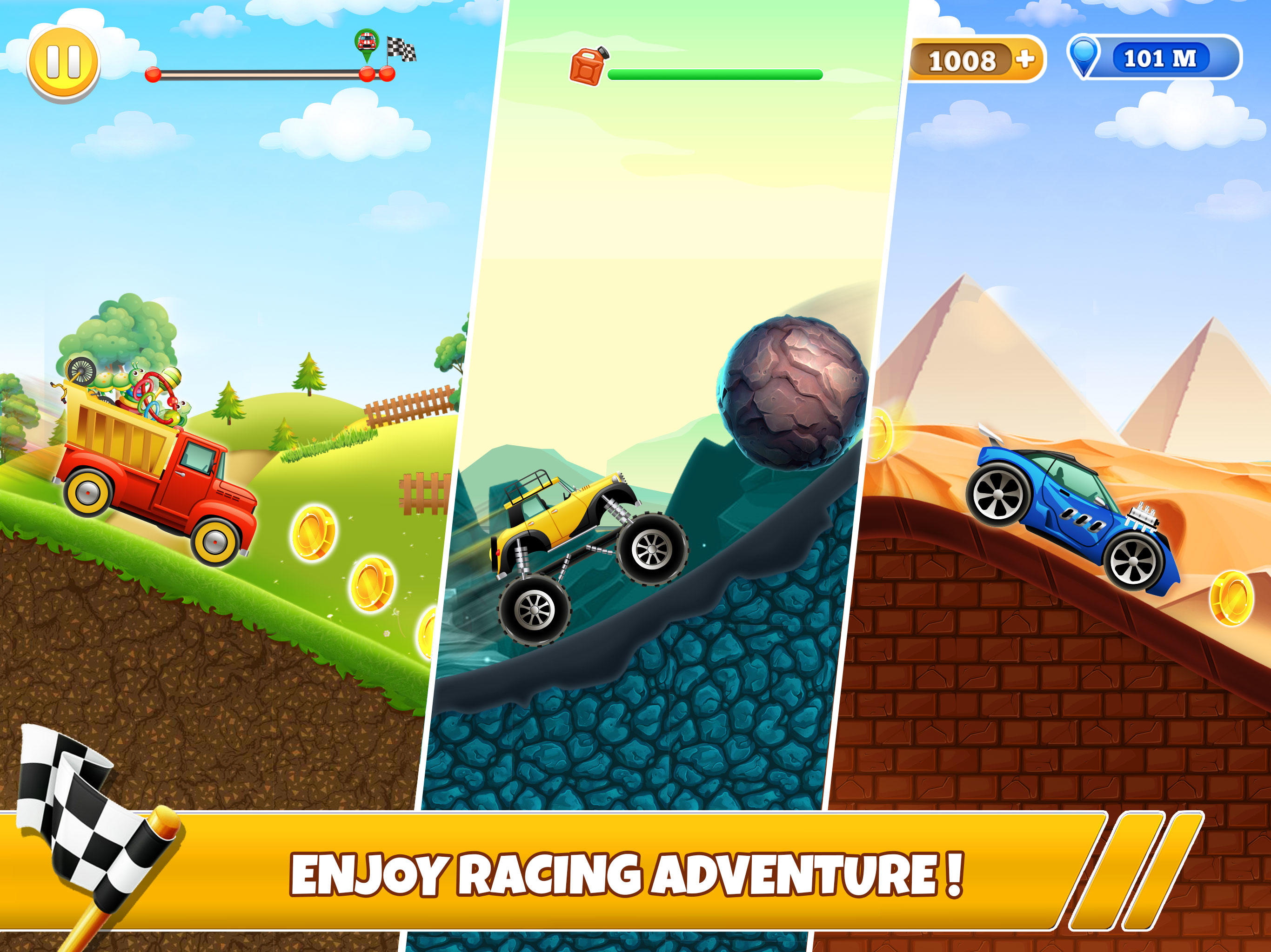 Hill Racing Car Game For Boys android iOS apk download for free-TapTap