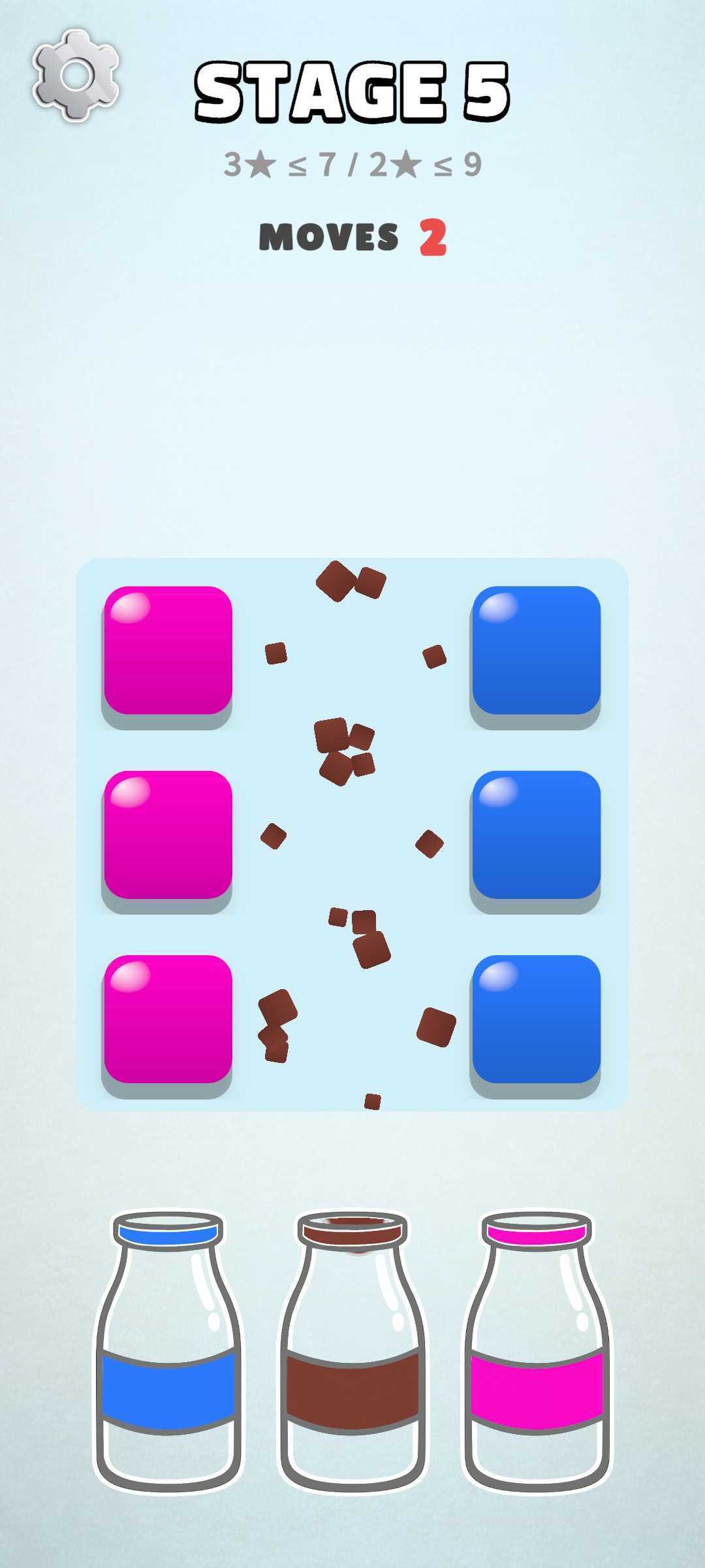Cuplikan Layar Game Jelly in Line