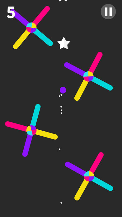 Screenshot of Color Ball Jump Switch - Free Games