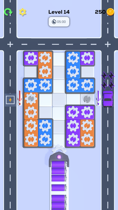 Charging Station Puzzle Game Screenshot