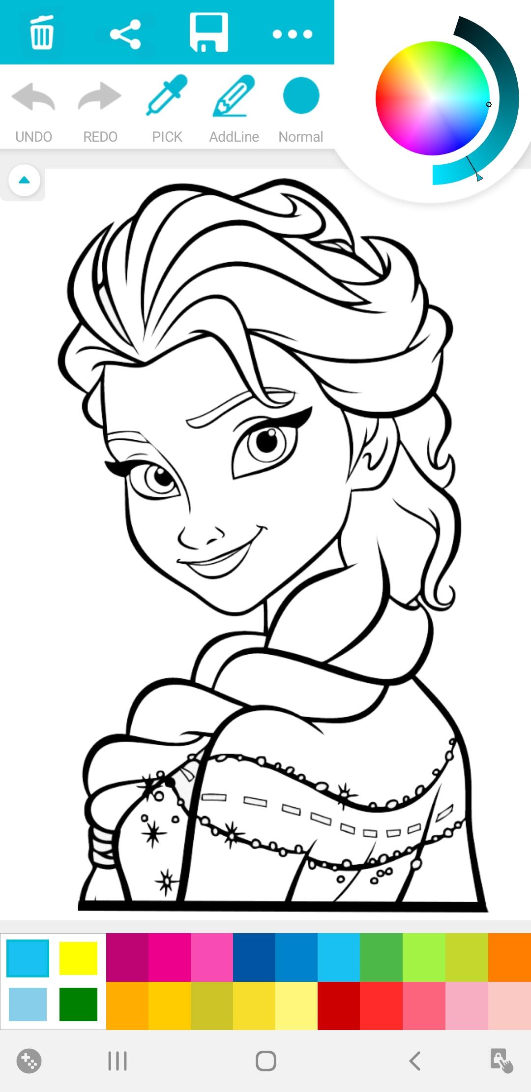 magic coloring book Game Screenshot