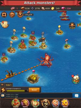 Pirate War: Age of Strike Game Screenshot