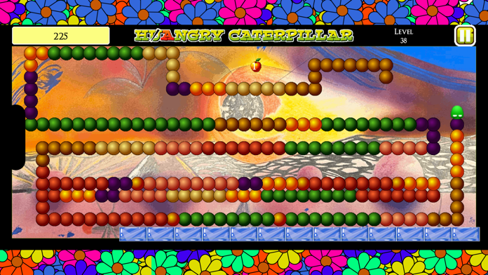 Hangry Caterpillar Game Screenshot