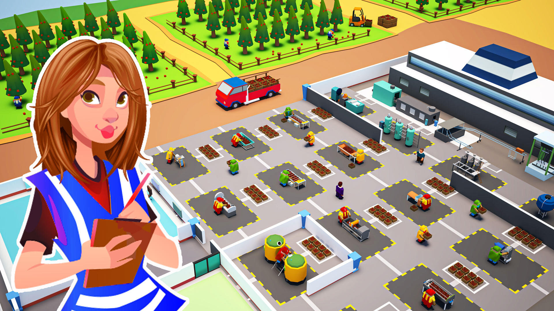 Fruit Factory Idle Tycoon Game screenshot game