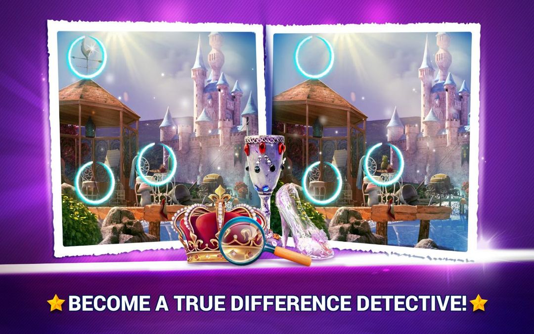 Screenshot of Find the Difference Fairy Tale
