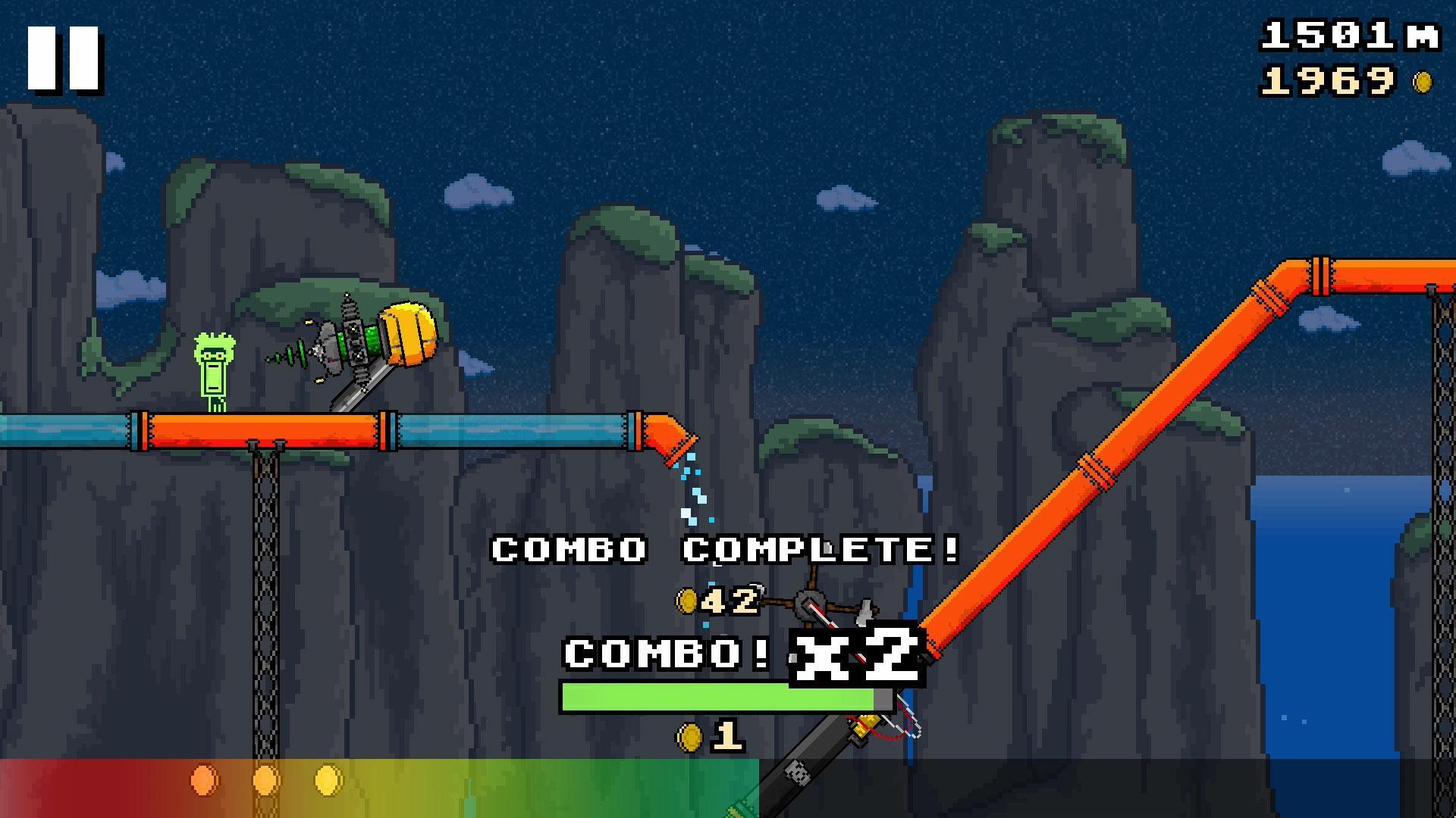 8-BIT WATERSLIDE Game Screenshot