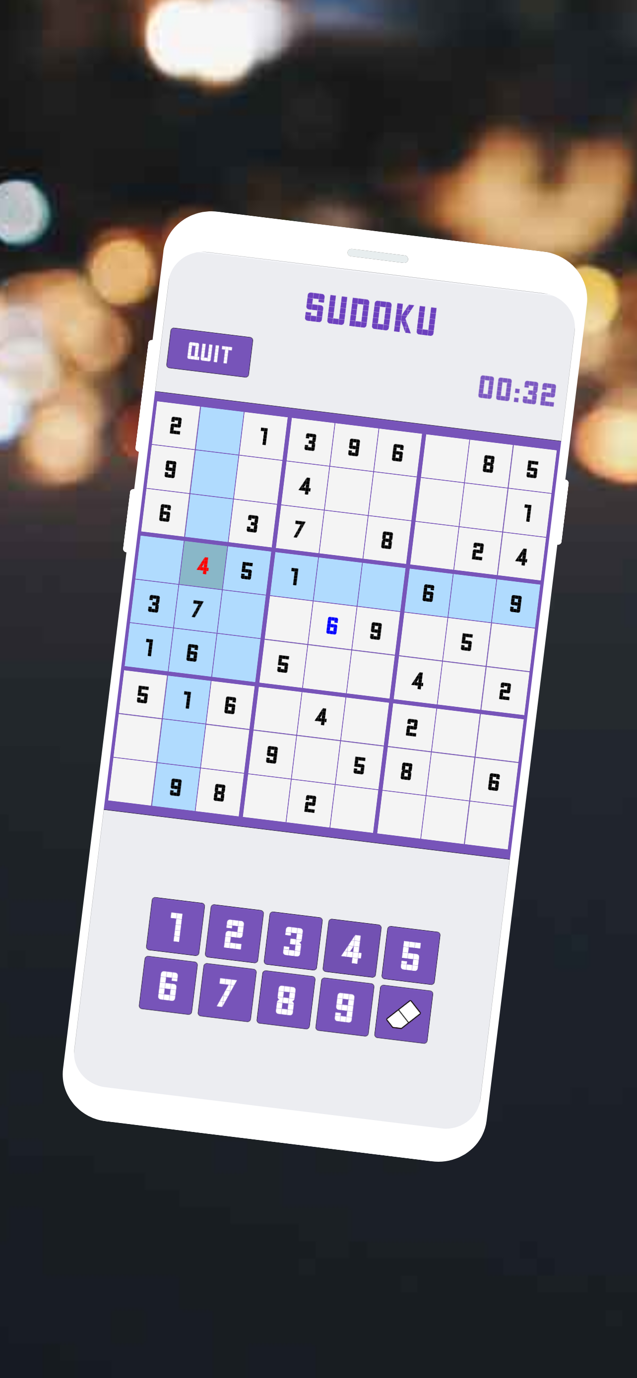 Sudoku ゲームのスクリーンショット