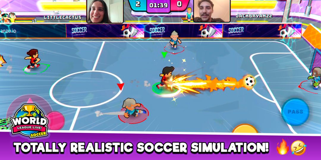 World League Live! Soccer screenshot game