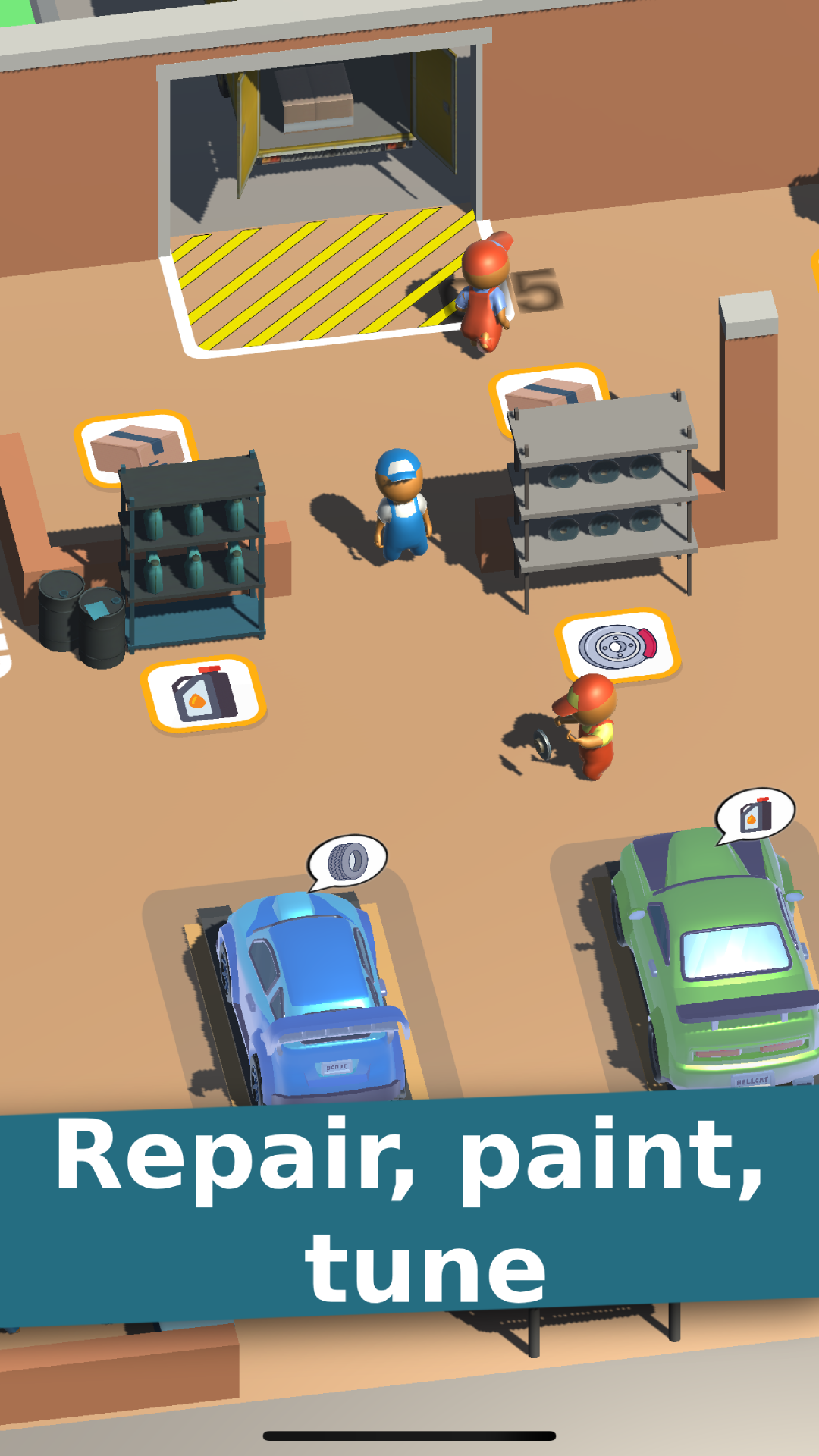 Screenshot 2 of Car Mechanic Tycoon－Idle Game 