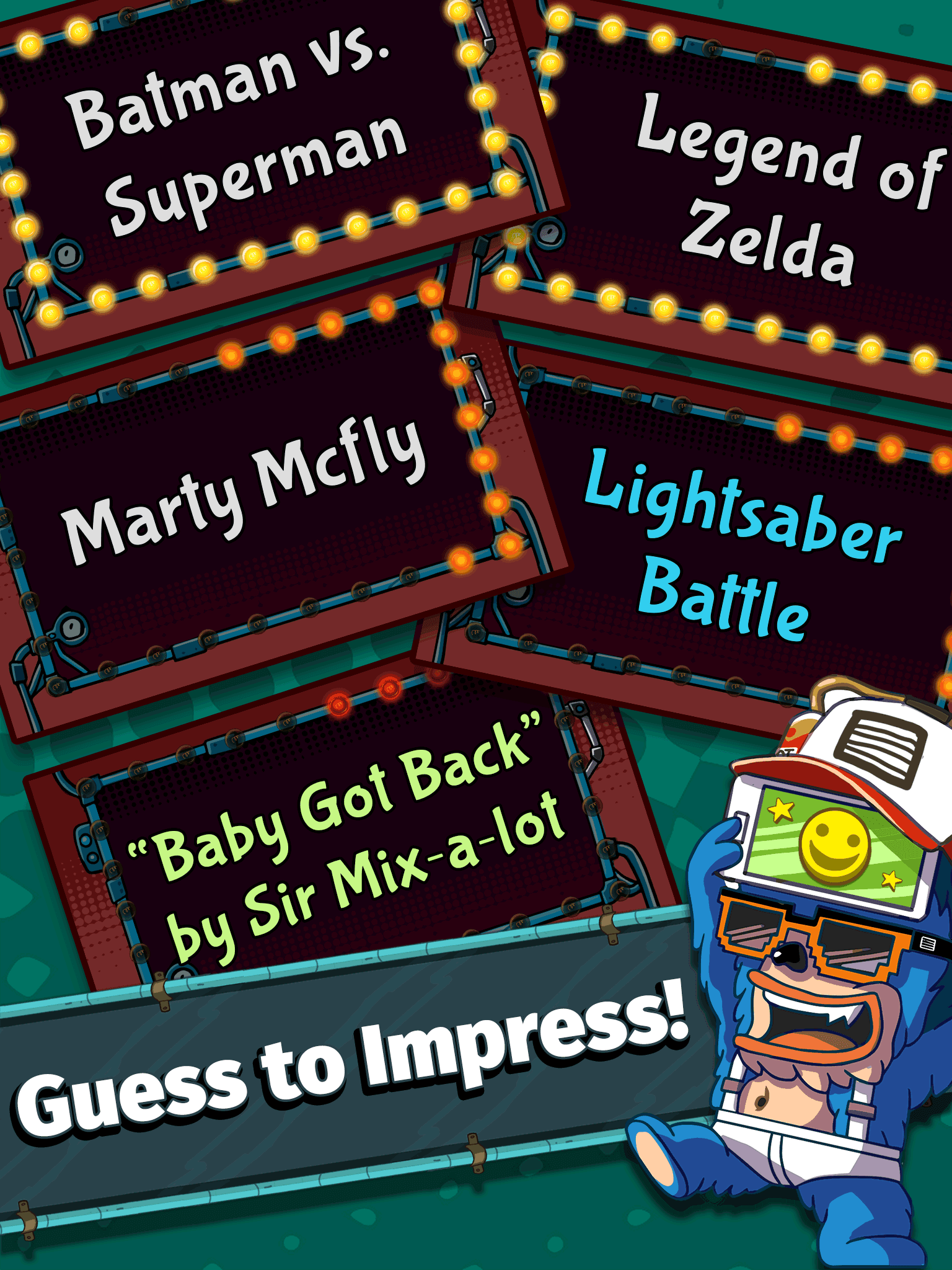 Word Gush: Loot Charades! Game Screenshot