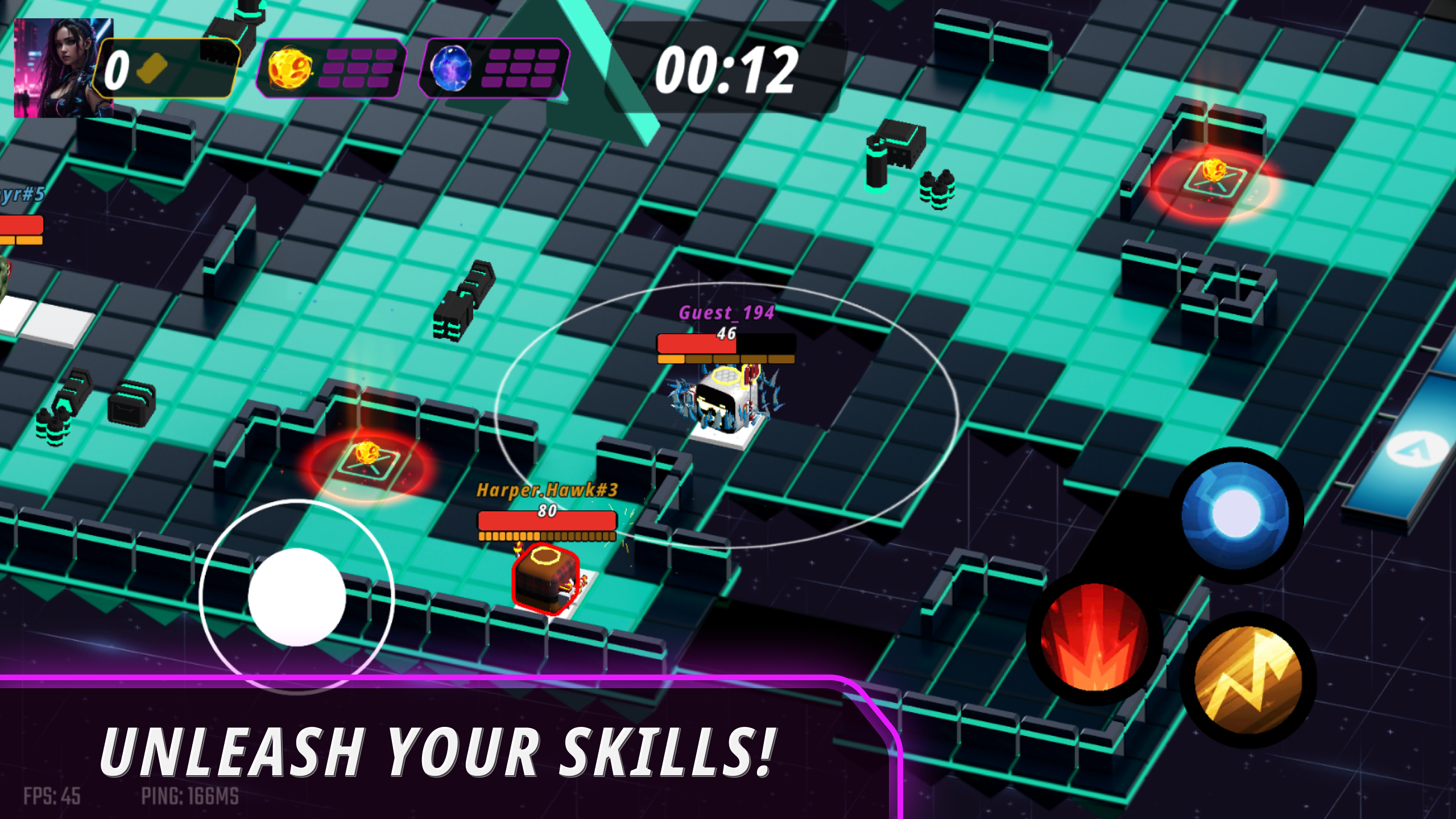 Qubix Arena screenshot game