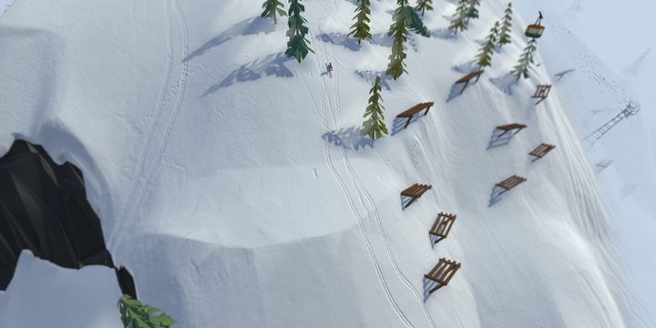 Screenshot 1 of 滑雪冒險 1.227
