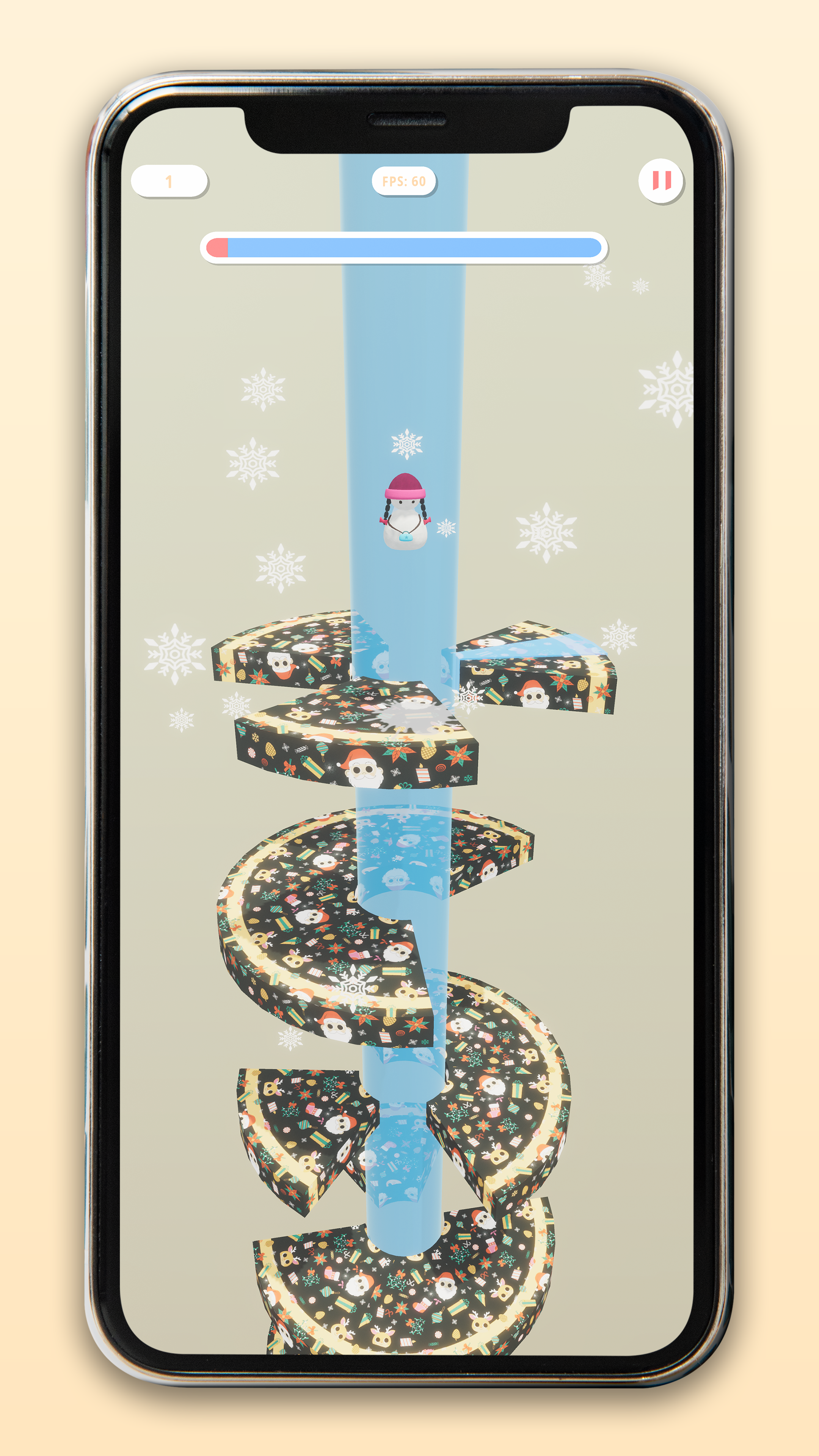 Fruit Helix Frenzy Game Screenshot