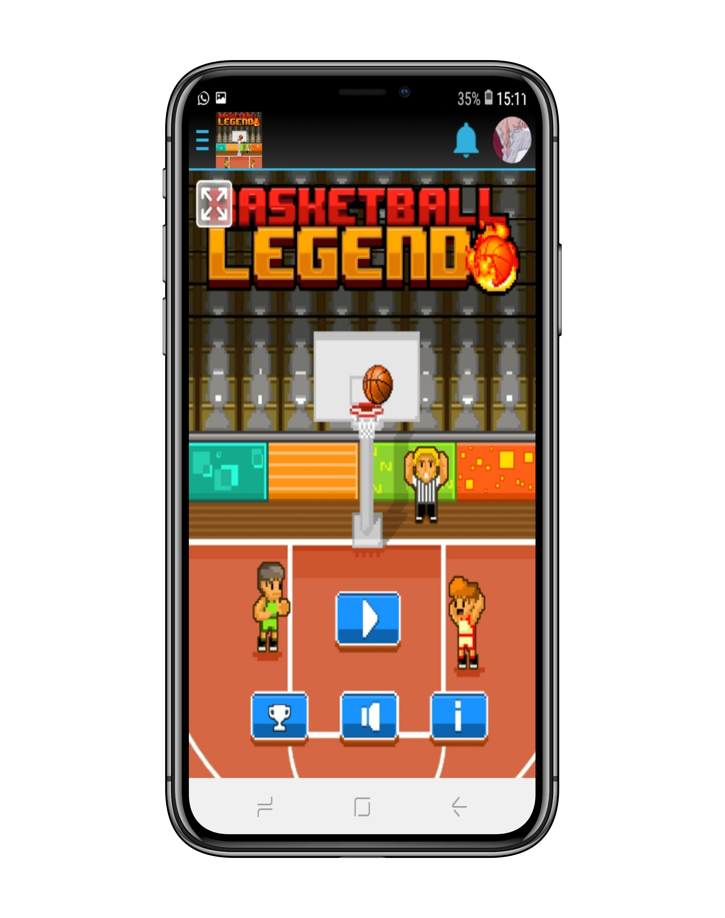 Screenshot of Basketball Legend 2
