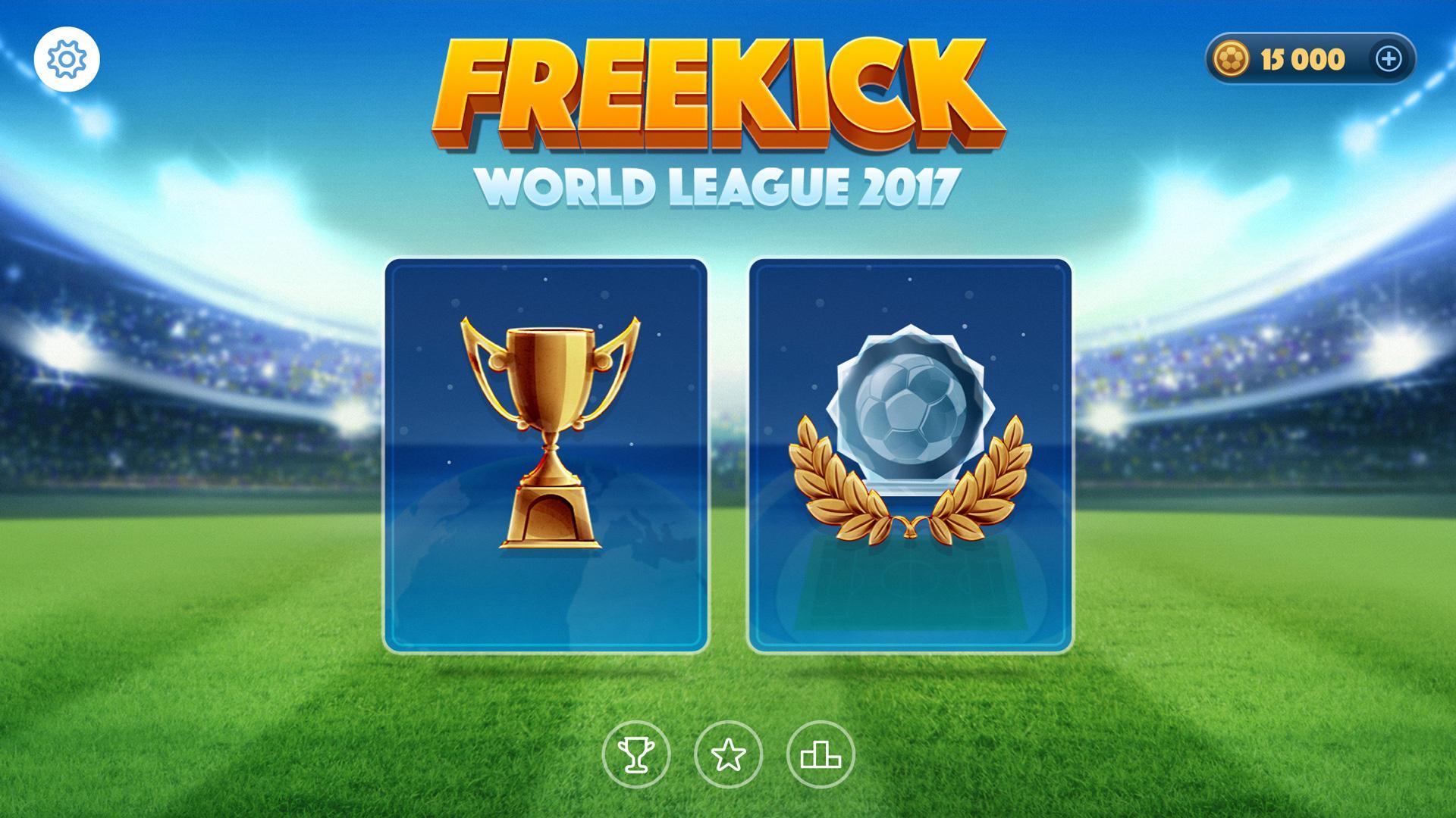 Скриншот игры Soccer World League FreeKick