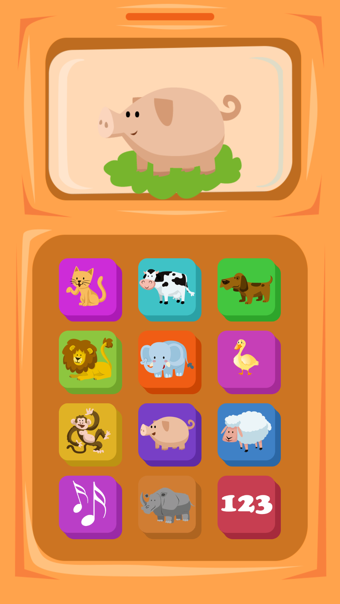 Baby Phone: Hola Kids & Toddlers 遊戲截圖