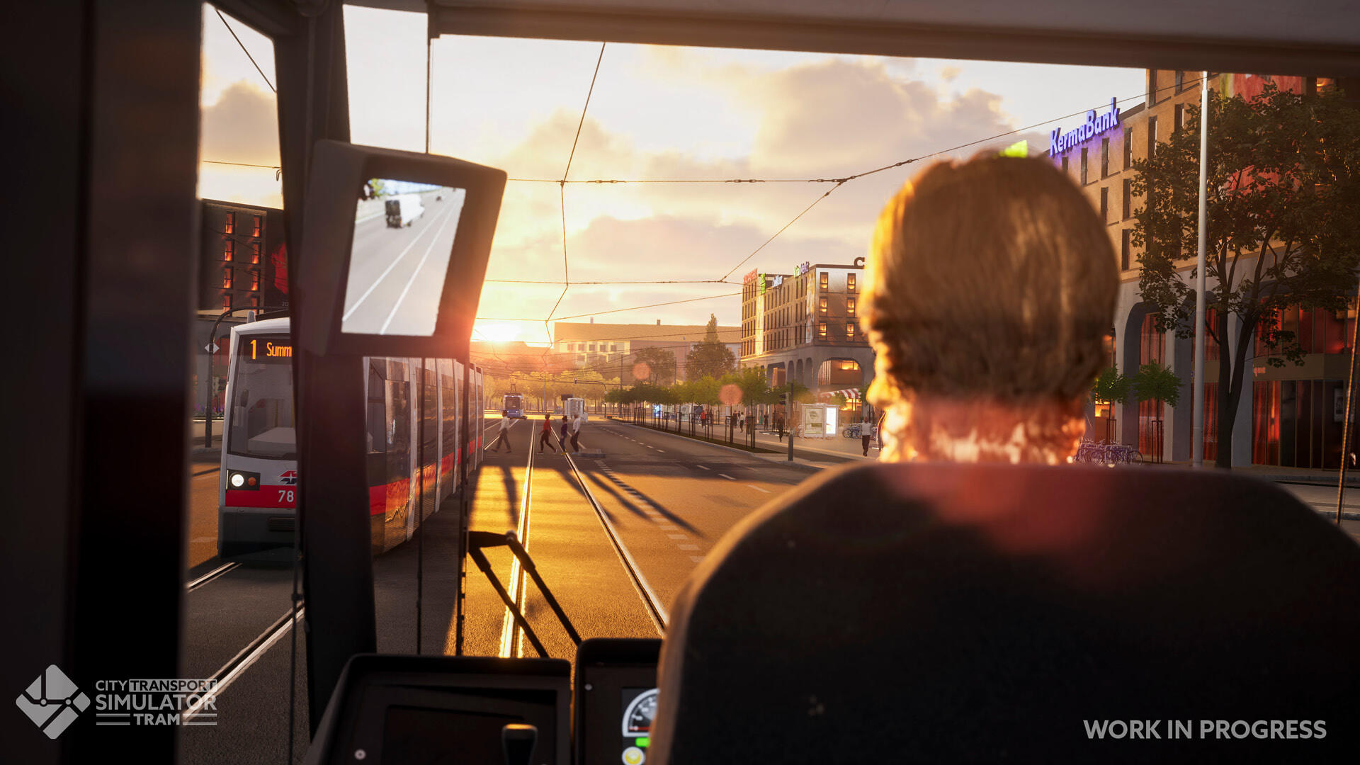 Screenshot 1 of Simulator Pengangkutan Bandar: Tram 