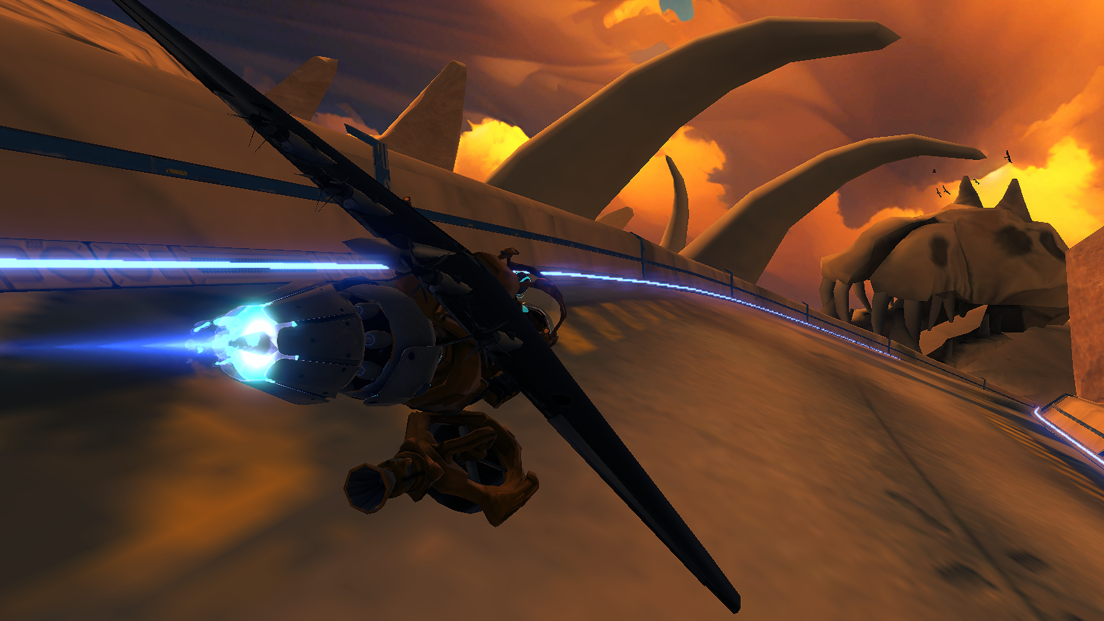 Screenshot of BYORacer - Sons of Valkyrie