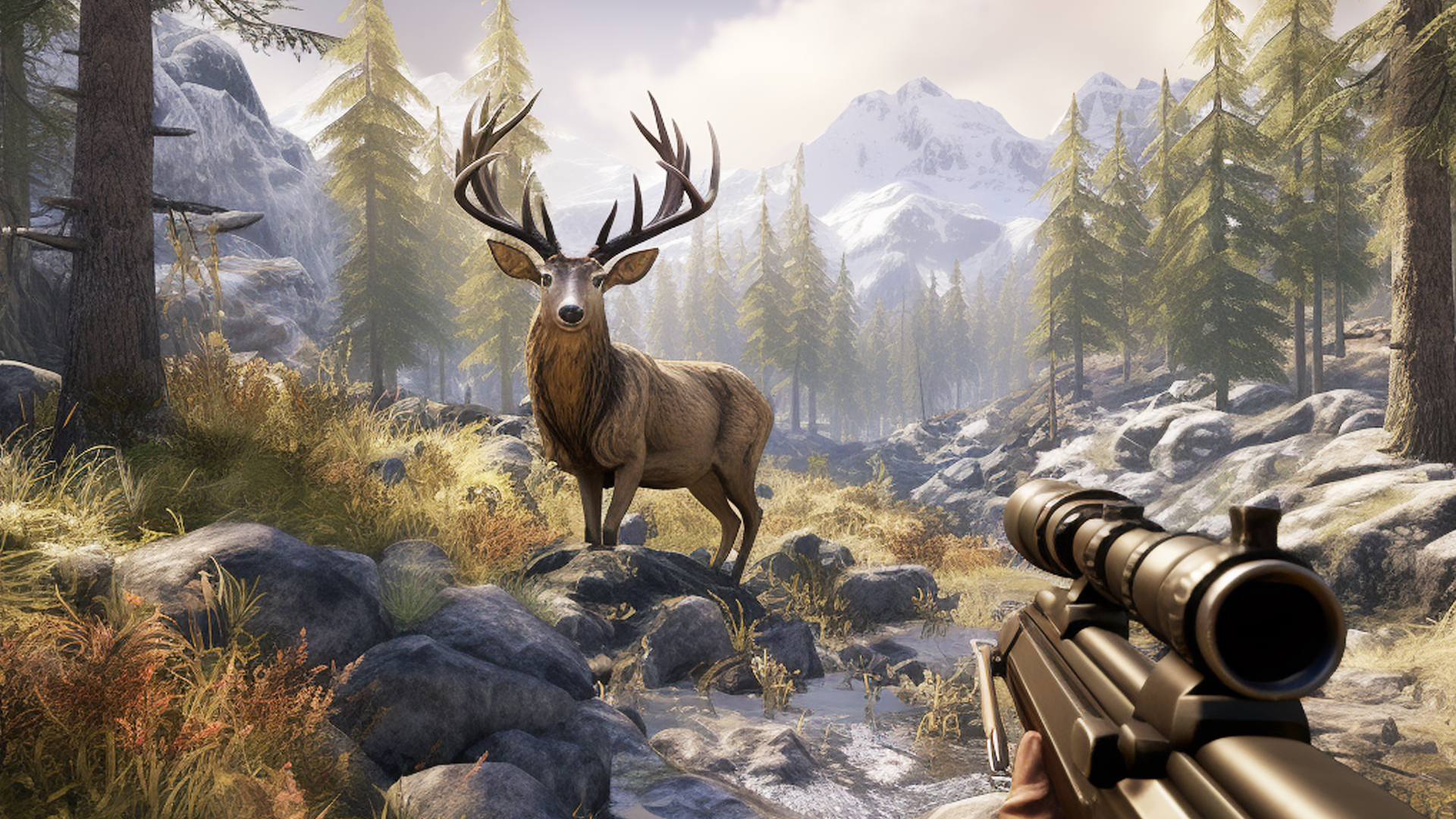 Captura de Tela do Jogo Deer hunter : Deer Simulator