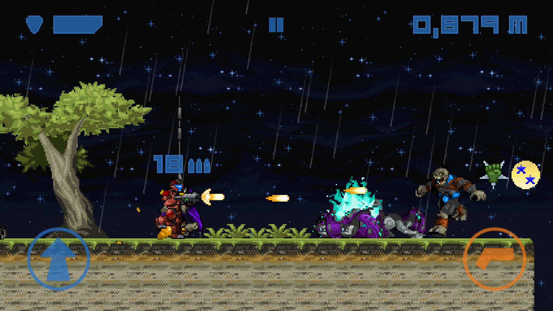 Spartan Runner Game Screenshot