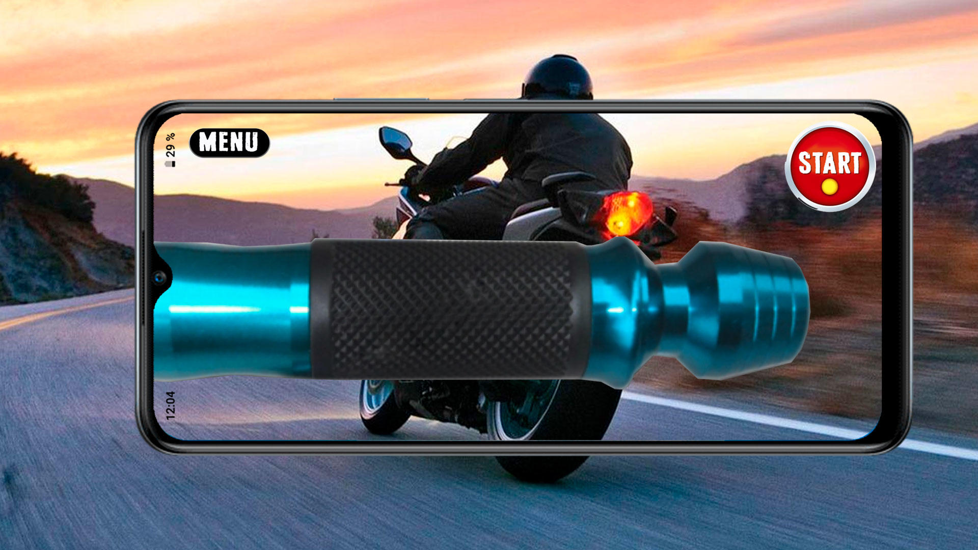 Throttle Simulator for Moto Game Screenshot