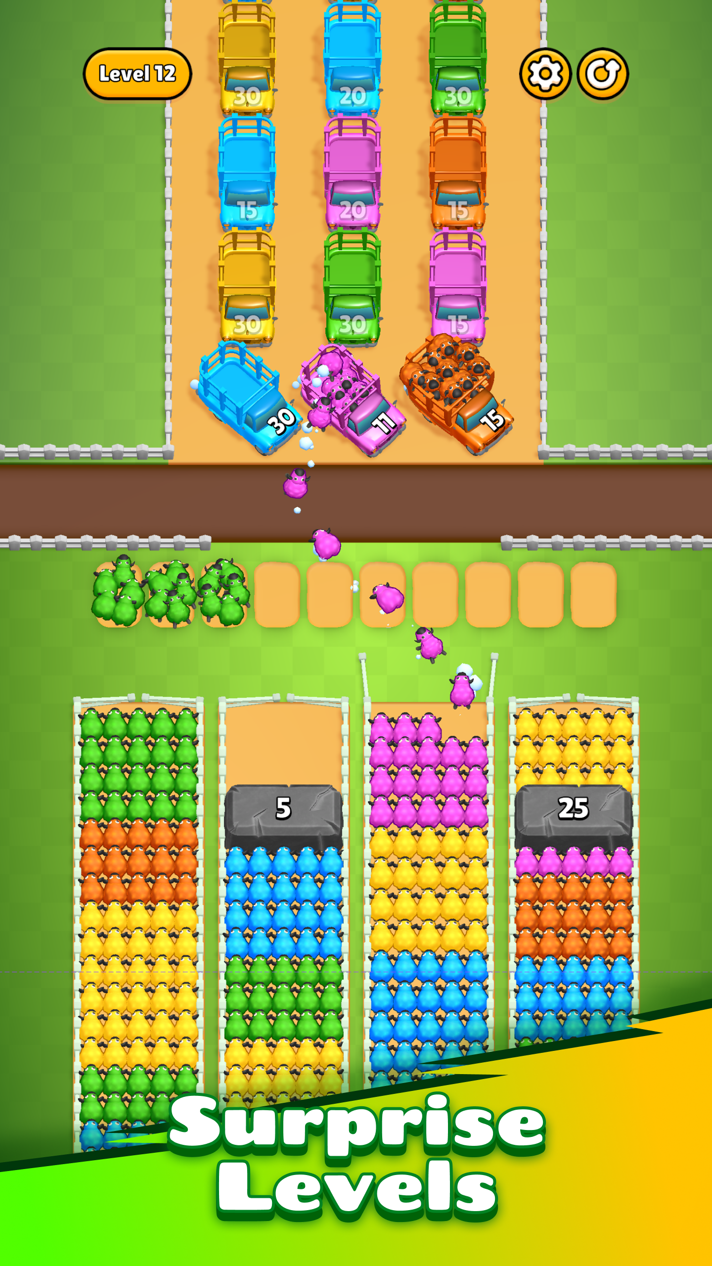 Sheep Control Game Screenshot