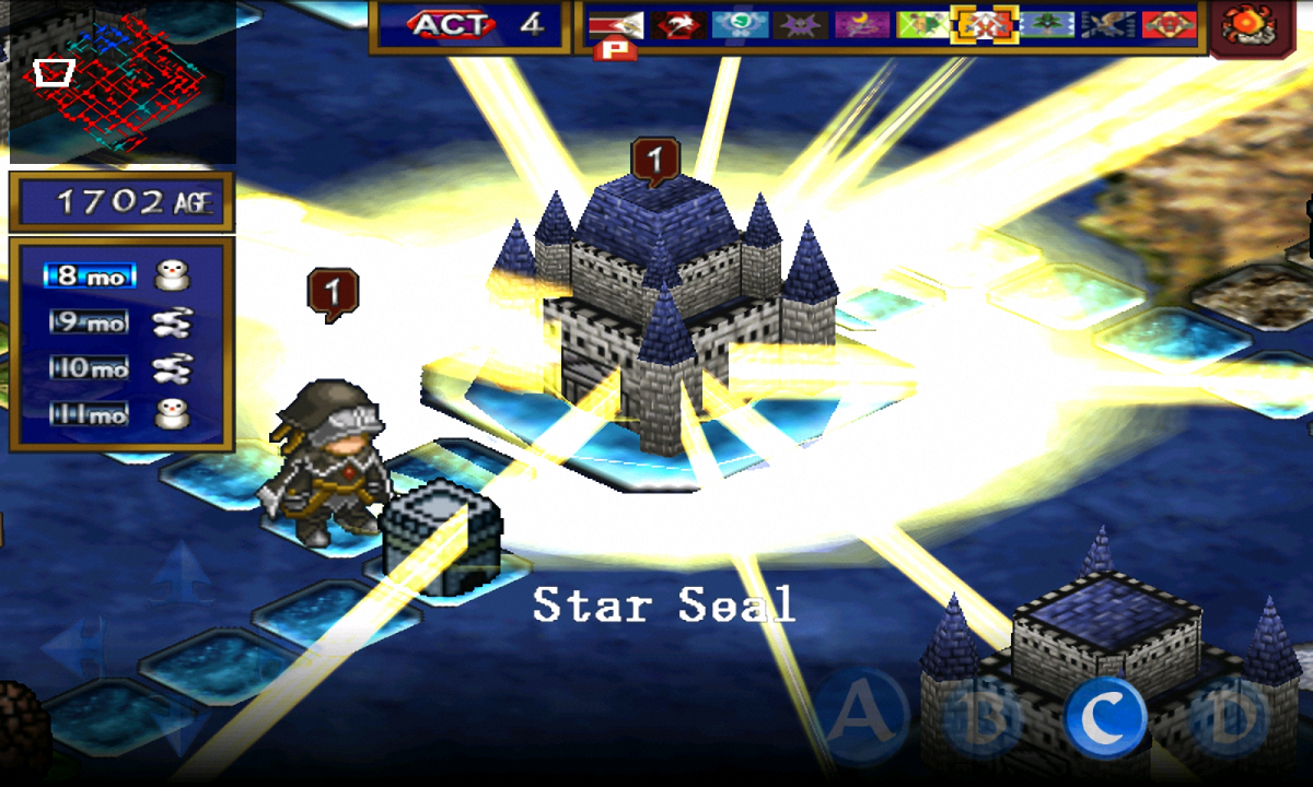 SRPG Generation of Chaos ภาพหน้าจอเกม
