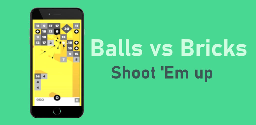 Screenshot of the video of Balls vs Bricks Shoot em Mania