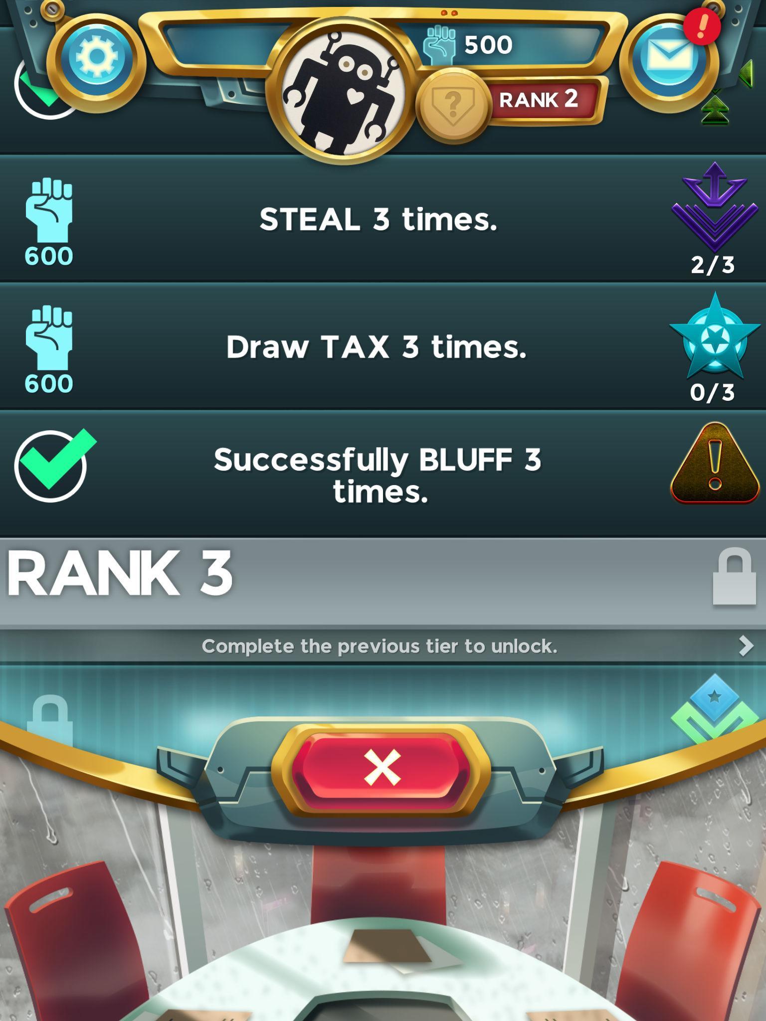 Coup Game Screenshot