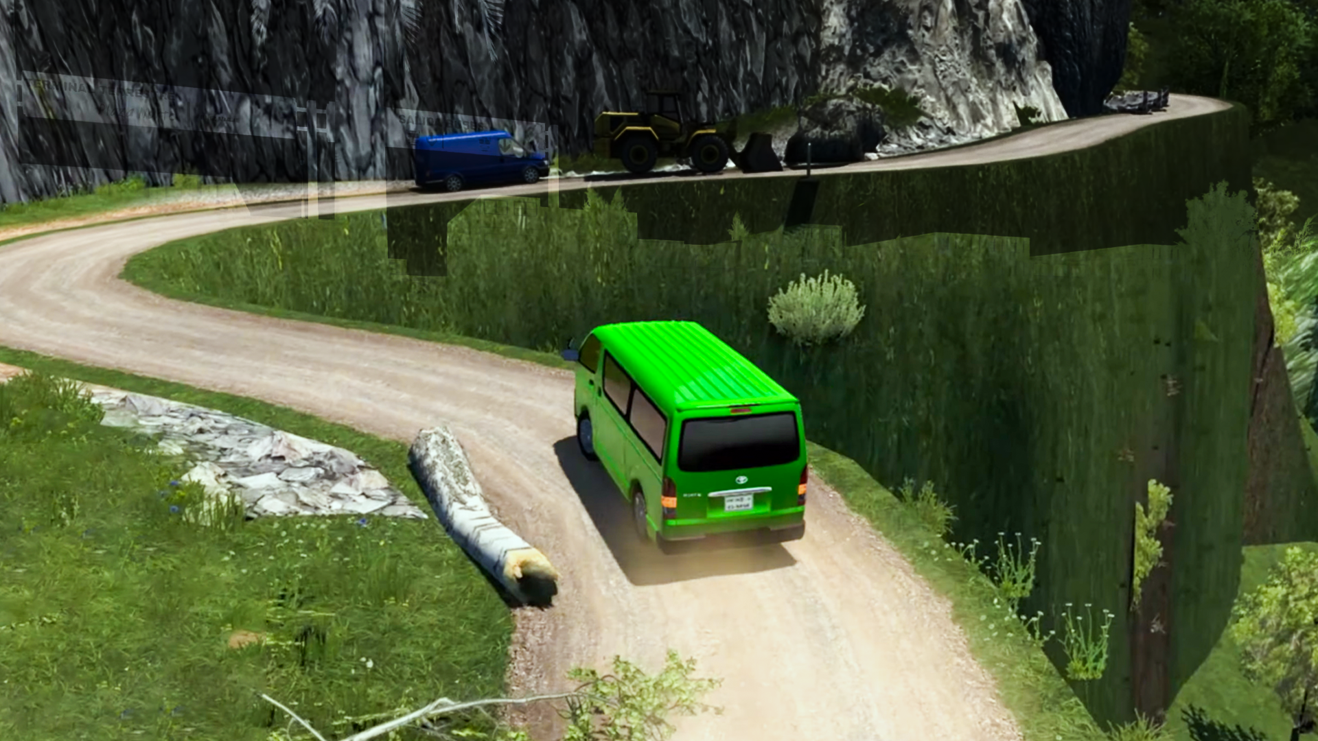 Indian Euro Van Simulator Game Game Screenshot