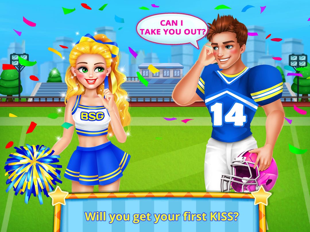 Screenshot of Nerdy Girl High School Games