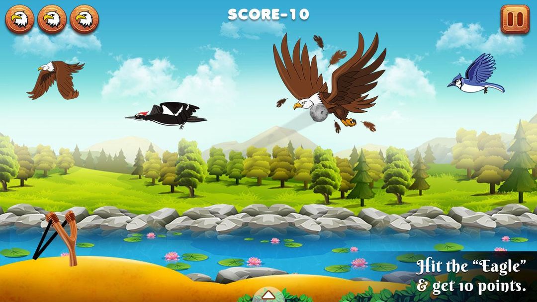 Eagle Hunting screenshot game