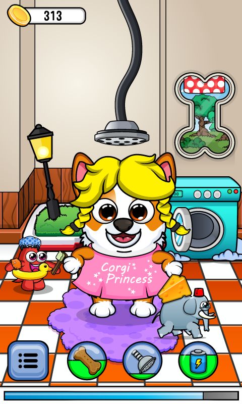 Screenshot of My Corgi - Virtual Pet Game