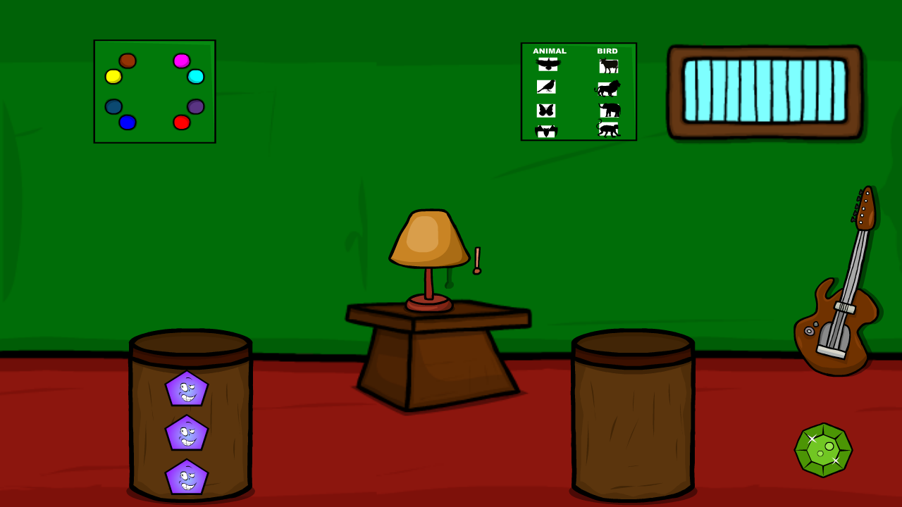 Treasure Toon House Escape Game Screenshot