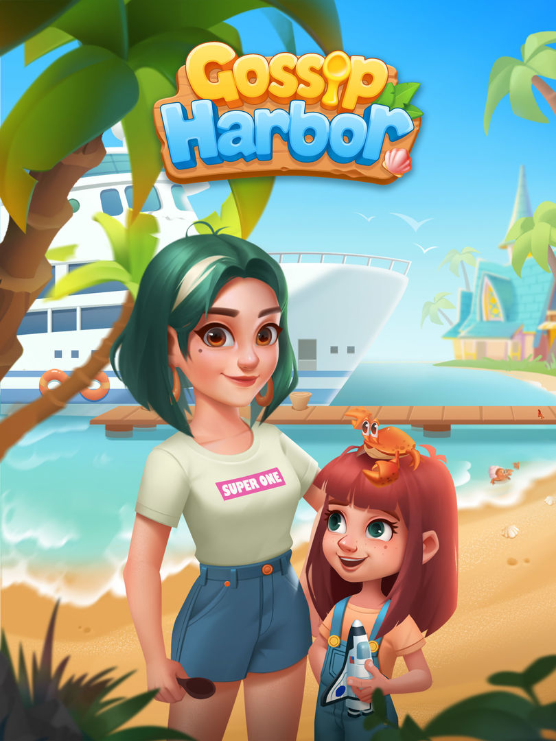 Gossip Harbor®: Merge & Story遊戲截圖