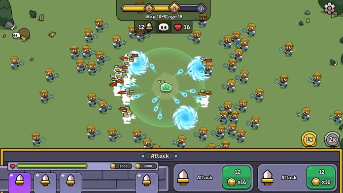 Screenshot of Slime Battle: Idle RPG Games