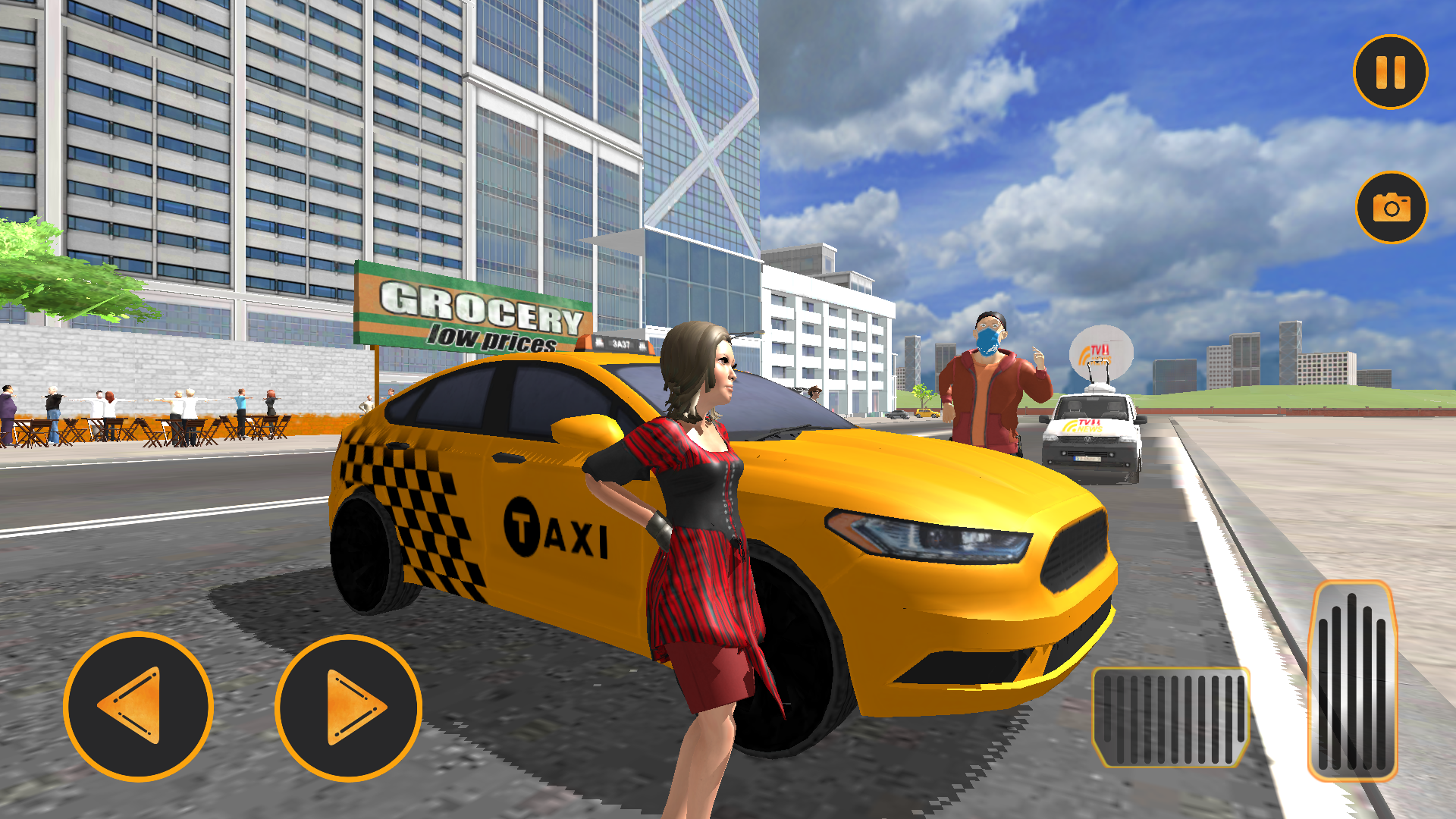 Taxi Simulator Game - タクシーゲーム ゲームのスクリーンショット