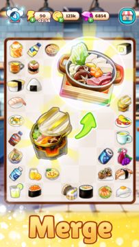 Merge Restaurant: Makeover Game Screenshot