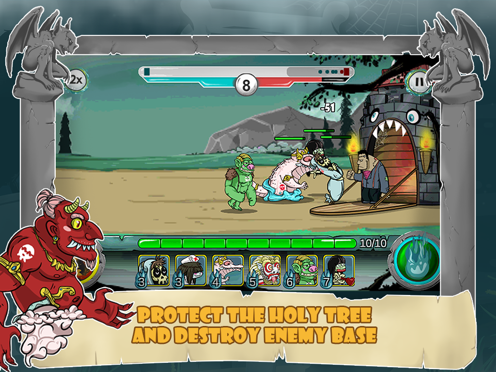Ghost Battle 2 Game Screenshot