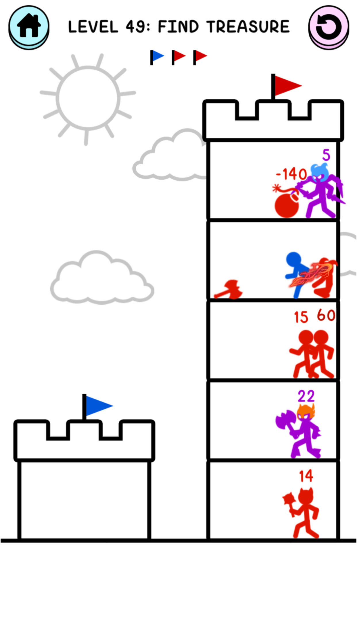 Screenshot 21 of War Of Stick: Hero Tower Fight 1.0.2