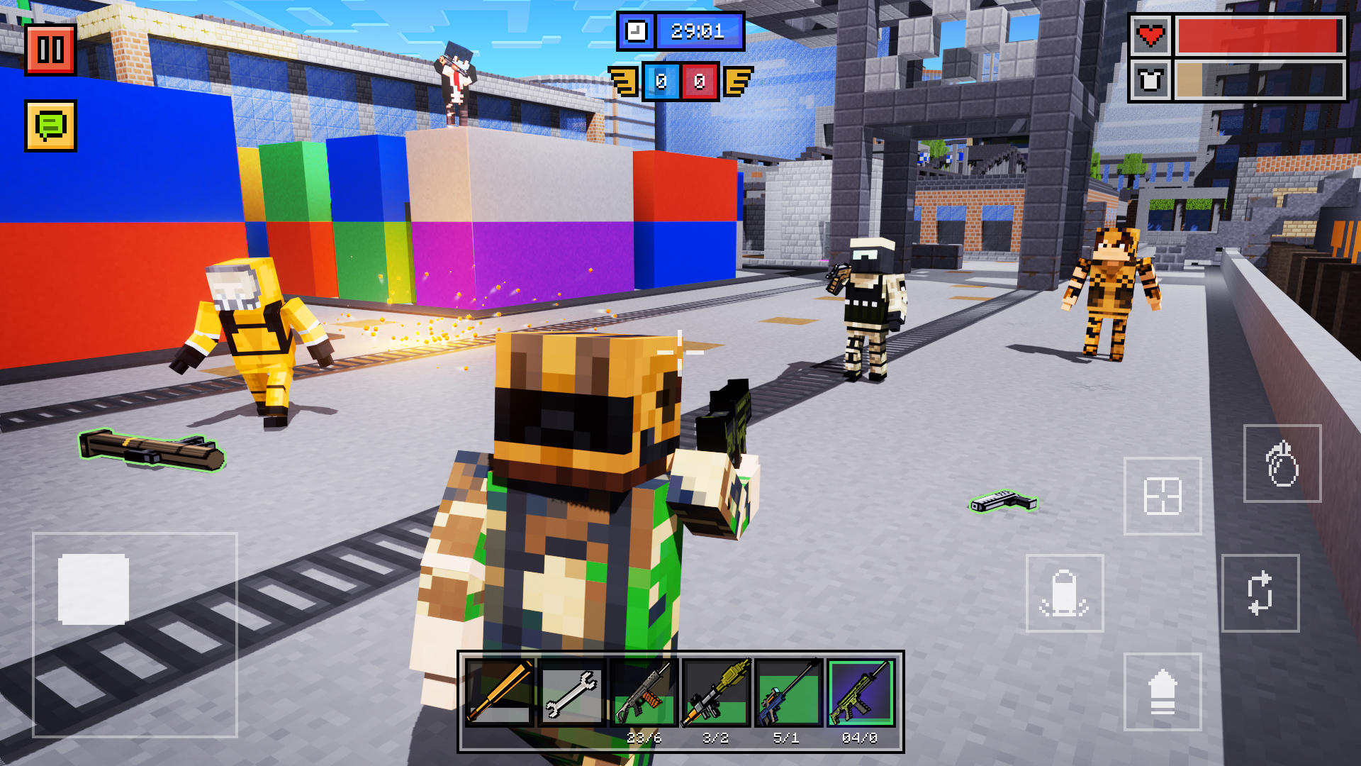 Block Guns 3D Online Shooter mobile Android PreregisterTapTap