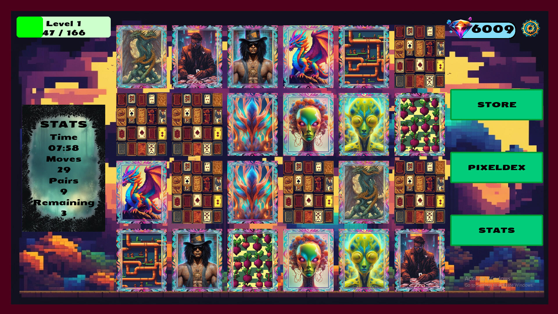 Pixel Flip screenshot game
