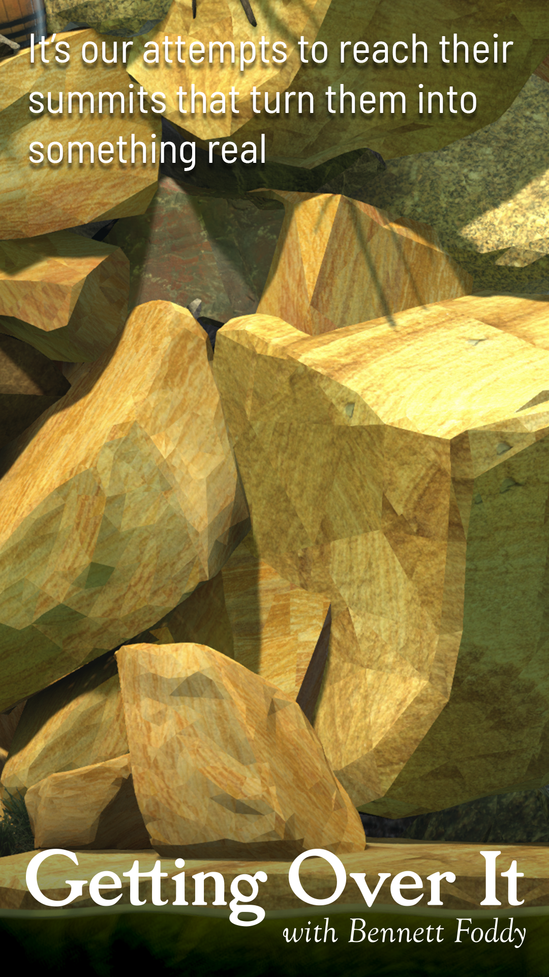 Getting Over It Game Screenshot