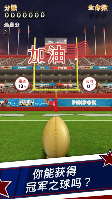 Flick Kick Field Goal screenshot game